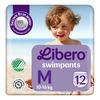 Libero Badblöjor Strl. M, 10-16 kg - 12 st