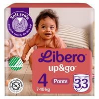Libero Up&Go 4 Byxblöja  7-10 kg  - 33 st