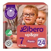 Libero Up&Go 7 Byxblöja 16-26 kg - 24 st