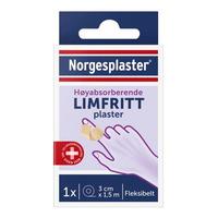Norgesplaster Limfritt Plåster 3 cm x 1,5 m - 1 st