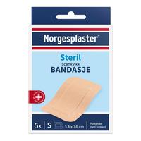Norgesplaster Scankvikk Bandage 5,4 x 7,6 cm Beige - 5 st