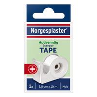 Norgesplaster Scanpor Tape 2,5 cm x 10 m med Dispenser - 1 st