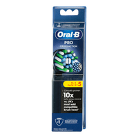 Oral-B Cross Action Borsthuvuden - Svart - 5 st