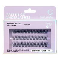 G Beauty Lashes Press & Go Underlashes - Casual - 1 st
