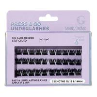G Beauty Lashes Press & Go Underlashes - Glam - 1 st
