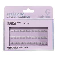 G Beauty Lashes Press & Go Lower Lashes Natural - 1 st
