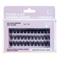 G Beauty Lashes Press & Go Underlashes - Rave - 1 st