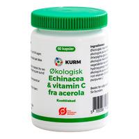 Kurm Echinacea & Vitamin C, eko - 60 kapslar