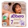 Libero Touch 7 Öppen blöja 16-26 kg - 20 st