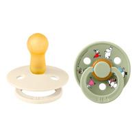 BIBS x Moomin Colour Latex Friends Latex - Ivory mix - Strl 2
