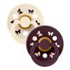 BIBS Colour Latex Holiday Bow - Ivory/Plum - Flera storlekar