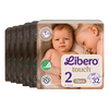 Libero Touch 2 Öppen blöja - 6 x 32 st
