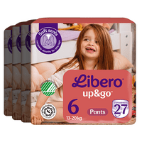 Libero Up&Go 6 Byxblöja  - 4 x 27 st