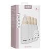 BIBS Baby Bottle Round Silicone 270 ml Ivory - 4 st