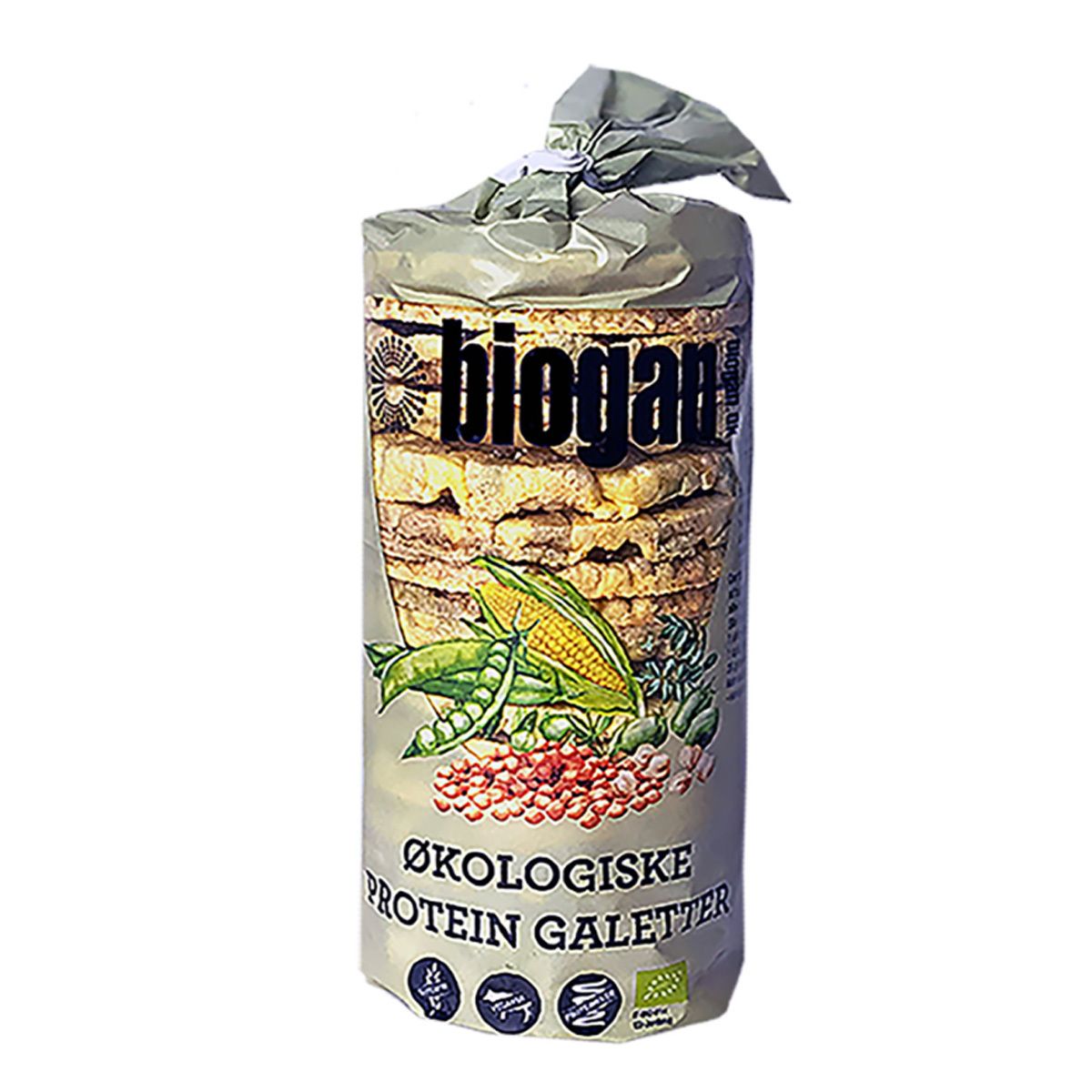 Köp Biogan Protein Galetter 100 g billigt på Med24.se