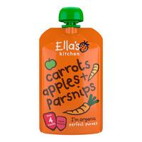 Ella's Kitchen Morötter Äpple Palsternacka 4+ mån., eko - 120 g