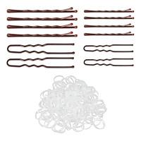 SOHO Hårnålar Brun - 300 st