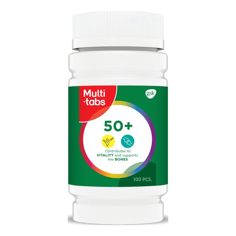 Köp Multi-Tabs 50+ - 100 tabletter billigt på Med24.se