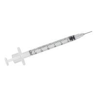 KD-Ject III spruta m. kanyl 0,3 ml 30Gx5/16" 0,3x8 mm steril - 100 st