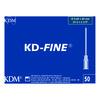 KD-fine kanyler 23G x 2 2/5" 0,60x60 mm (blå) - 50 st