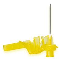 KD-fine säkerhetskanyler 20Gx1" 0,9x25 mm (gul) - 100 st