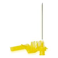 KD-fine säkerhetskanyler 20Gx2" 0,9x50 mm (gul) - 100 st