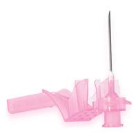 KD-fine säkerhetskanyler 18Gx1" 1,2x25mm (rosa) kort SB - 100 st
