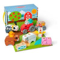 Melissa and Doug Blockables Bondgård - 1 st