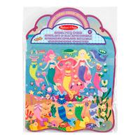 Melissa and Doug Puffy Klistermärken Återanvändbara - Sjöjungfru - 1 st