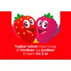 Multi-Tabs Kids Hallon/Jordgubb - 90 tuggtabletter