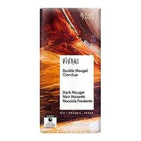 Vivani Mörk Choklad med Nougat, eko - 80 g
