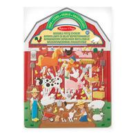 Melissa and Doug Puffy Klistermärken - Bondgård - 1 st