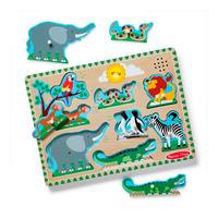 Melissa and Doug Zoo Djurljudspussel - 1 st
