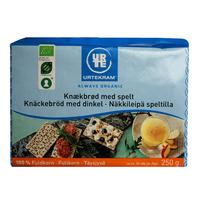 Urtekram Food Fullkornsknäckebröd m. Dinkel, eko - 250 g
