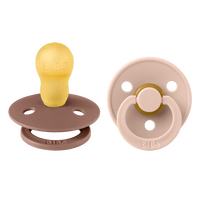 BIBS Colour Latex Woodchuck/Blush 2 pack - Stl 3