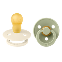 BIBS Colour Latex Ivory/Sage 2 pack - Stl 3
