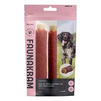 Faunakram 21 cm Filled Rawhide Roll with Chicken Paste - 170 g
