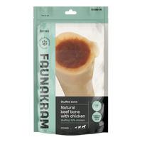 Faunakram Natural Beef Bone stuffed with 90% Chicken - 200 g