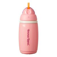 Tommee Tippee Natural Start Termosflaska med sugrör 266 ml - Rosa - 1 st