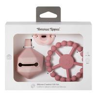 Tommee Tippee Silicone Comfort Presentask Rosa - 1 set