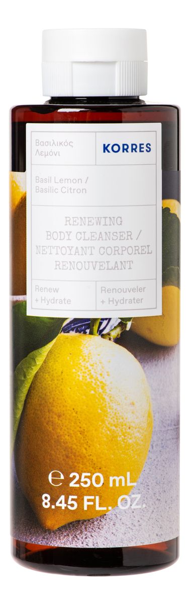 Basil Lemon Shower Gel