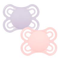 MAM Perfect Silk 0-6 m Box Pink - 2 st