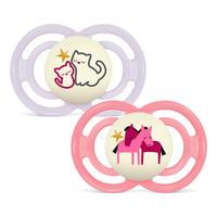 MAM Perfect Night Silk 16-36 m Box Pink - 2 st