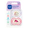 MAM Perfect Night Silk 16-36 m Box Pink - 2 st