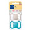 MAM Air Silikon Napp Blå/Grön 16-36 mån. - 2 st