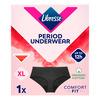 Libresse Menstruationstrosor Hipster Svart - XL