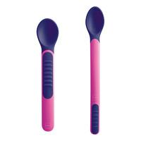 MAM Heat Sensitive Spoons & Cover - 2 st