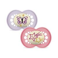 MAM Original Night Napp Rosa/Lila 16-36 mån. - 2 st