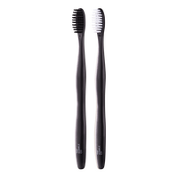 The Humble Co. Plant-based Toothbrush Soft - Black/White - 2 st