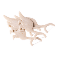 The Humble Co. Kids Floss Picks - Strawberry - 1 st